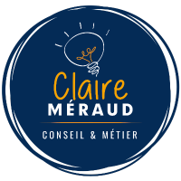 Logo Claire Méraud Conseil métier coach Ikigaï et orientation scolaire, reconversion professionnelle